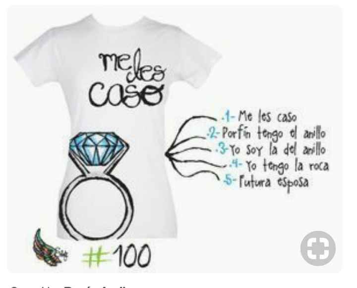 Playeras para damas y novia - 22