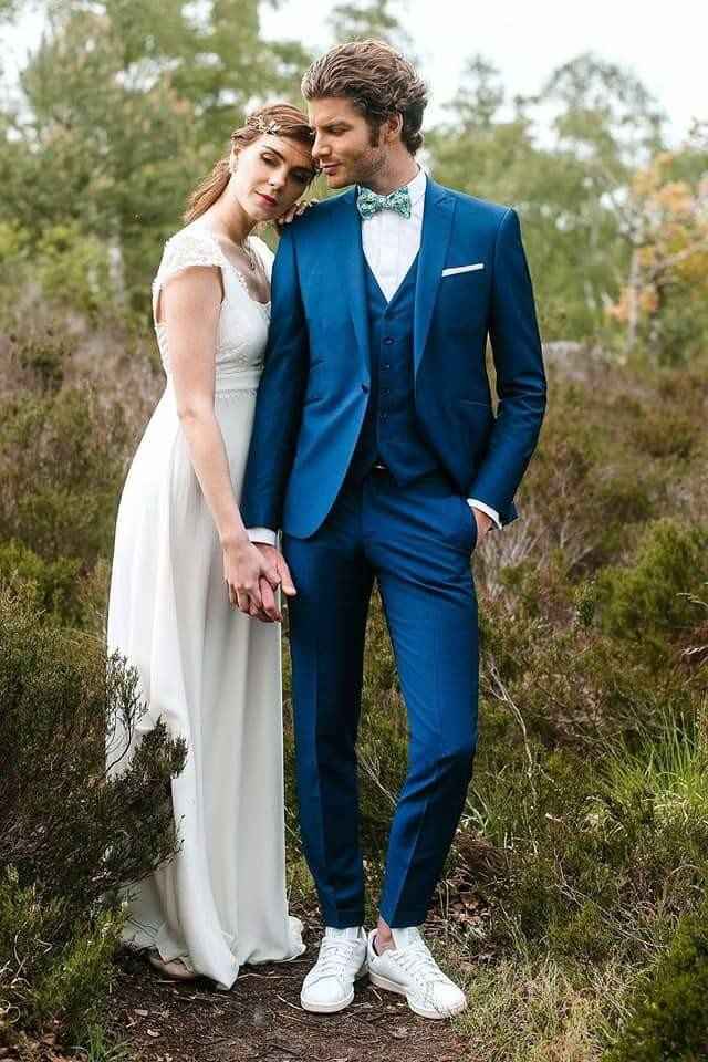 Novios en azul marino 😍 - 16