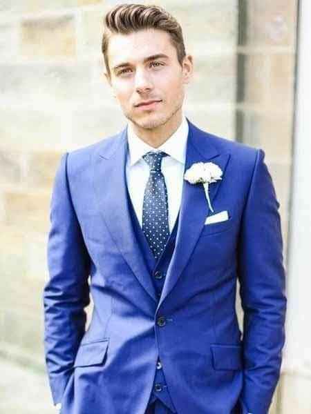 Novios en azul marino 😍 - 18