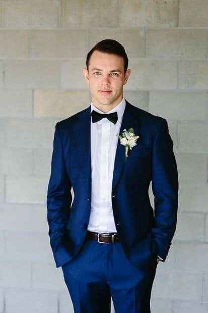 Novios en azul marino 😍 - 19