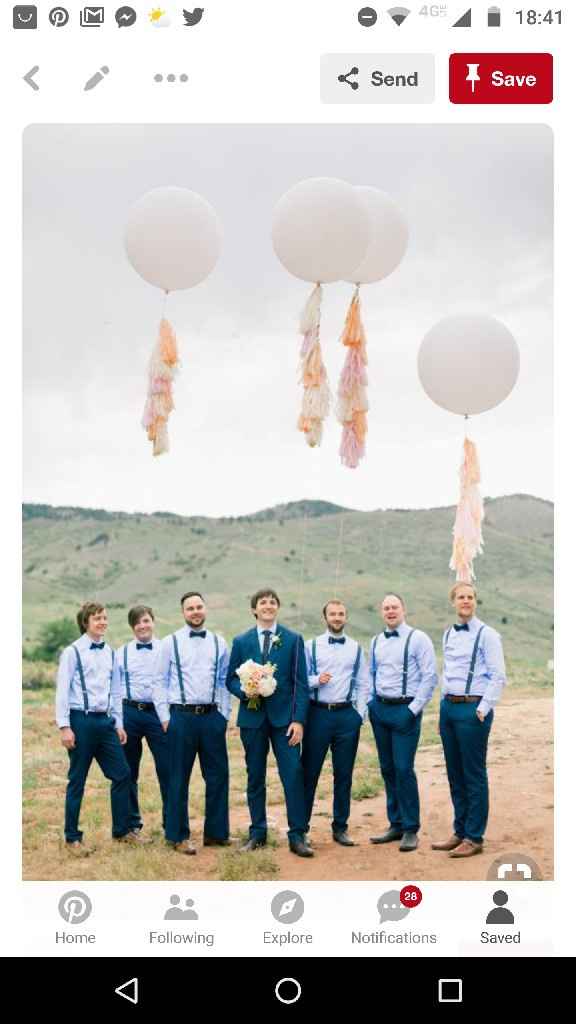 Novios en azul marino 😍 - 23