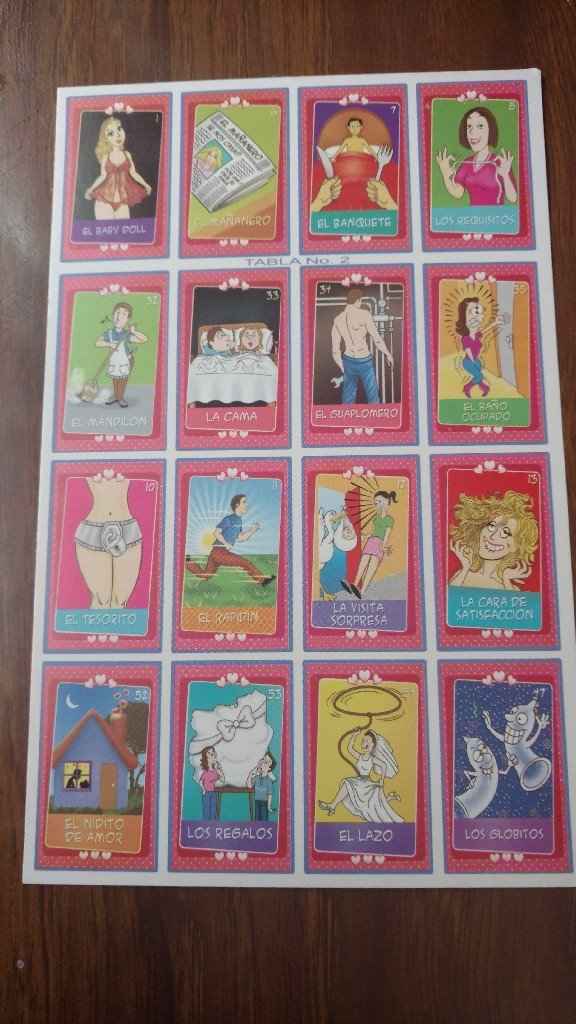 Lotería para despedida de soltera (descarga las fotos) - 8