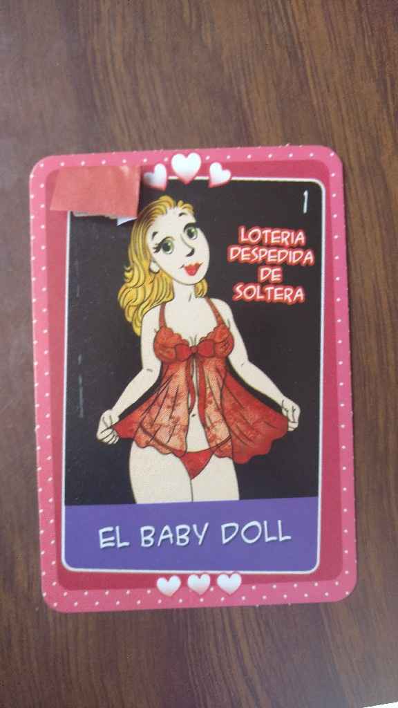 Lotería para despedida de soltera (descarga las fotos) - 12