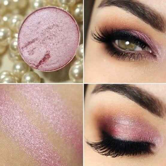 Maquillaje de ojos rosa - 5