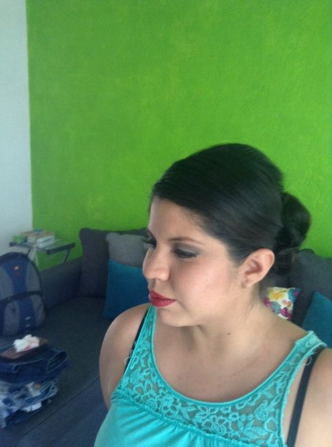 Mi segunda prueba de maquillaje - 2