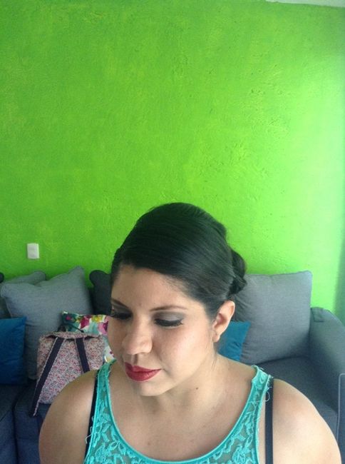 Mi segunda prueba de maquillaje - 3