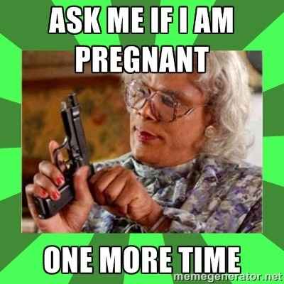 Im not pregnant!