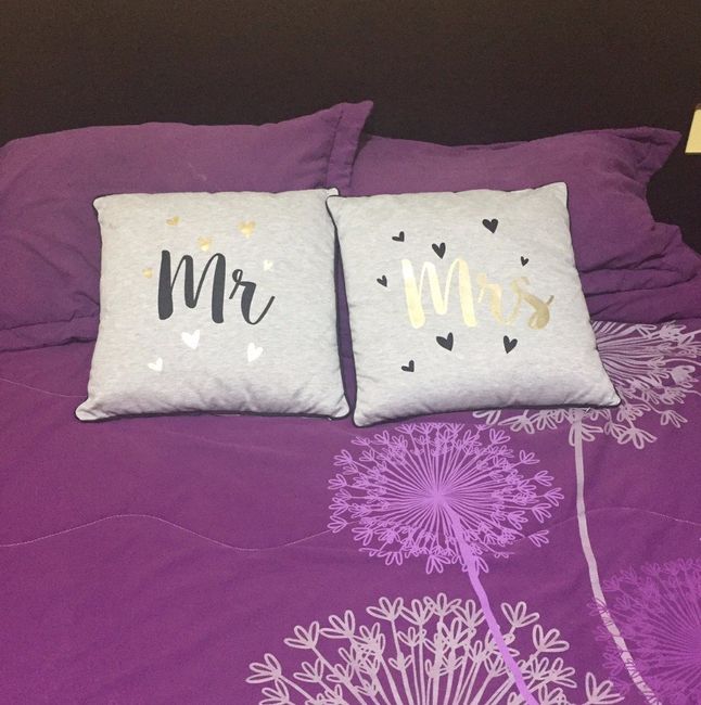 Cojines Mr&Mrs