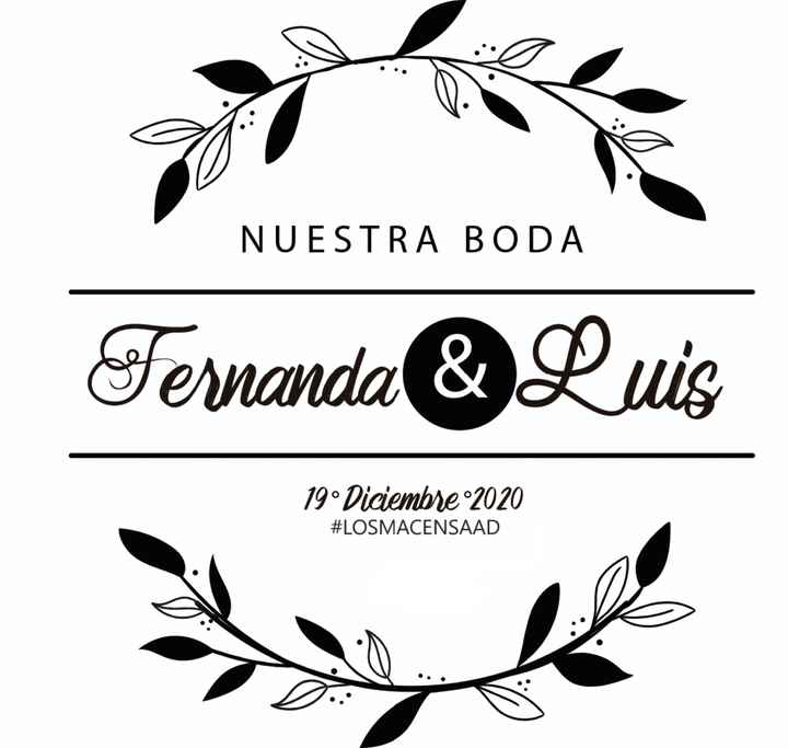Logo para mi boda 👰🏻 - 1