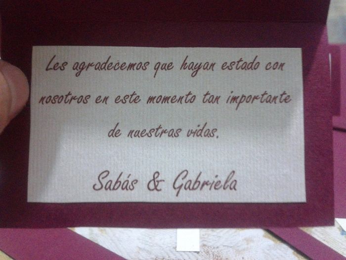 Tarjetas de Agradecimiento