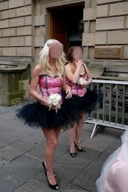 Vestidos raros de damas de honor