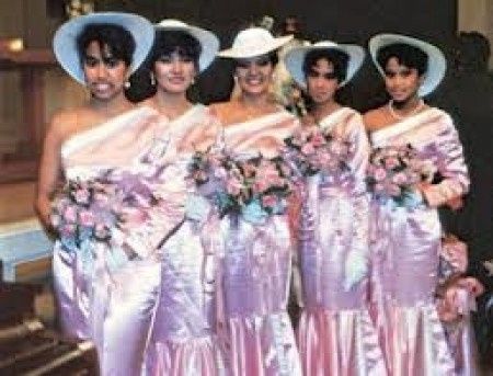 Vestidos raros de damas de honor