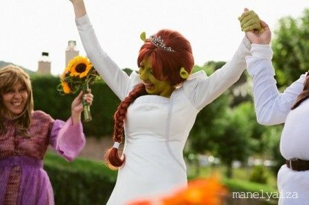 Boda Shrek y Fiona