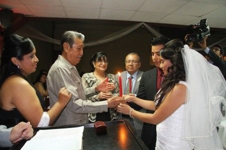 Ceremonia de las velas