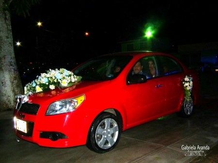 La llegada de la novia