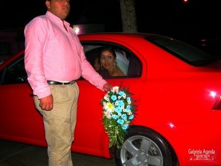 La llegada de la novia