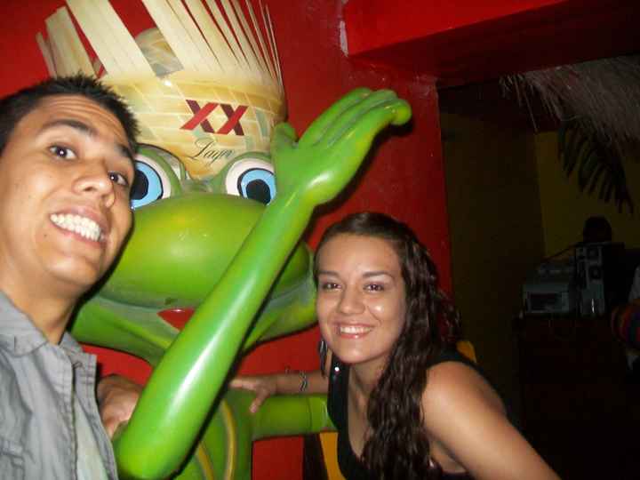 mi amor y yo en sñor frogs
