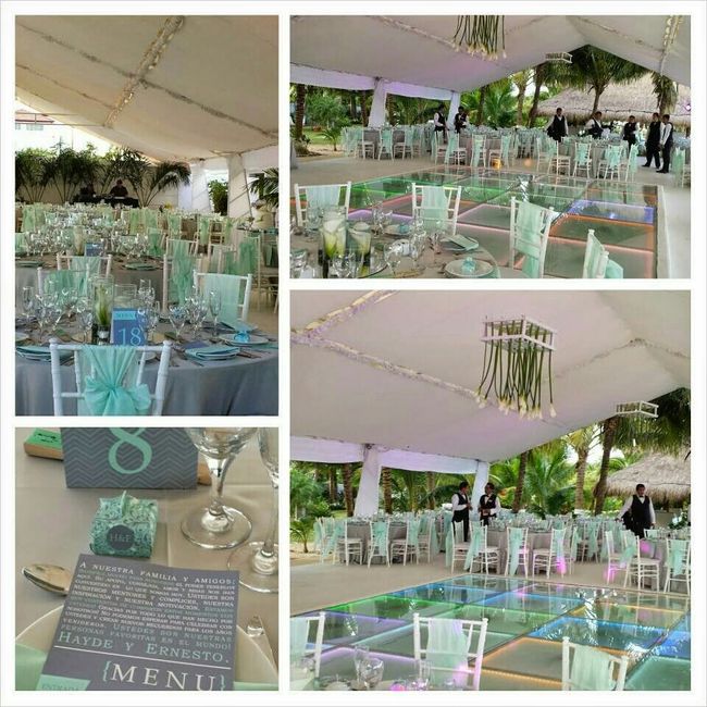 Combinaciones de colores en menta y gris - 8