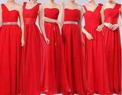 los vestidos de mis damas de honor