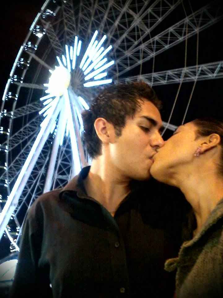un paisaje lindo en la rueda de la fortuna en guadalajara