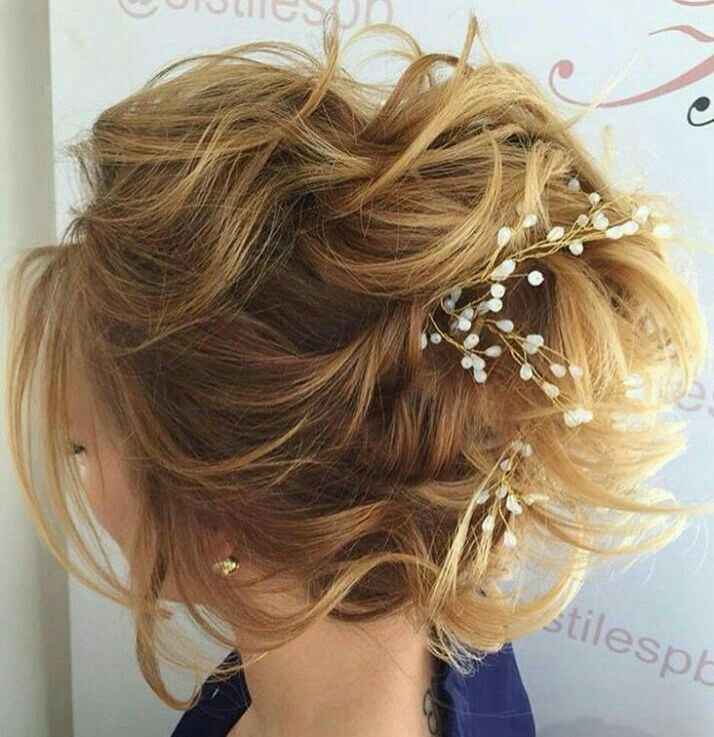 Novias con cabello muy corto? - 1