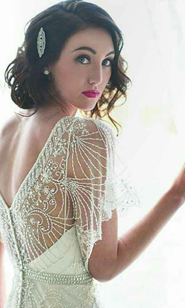 Novias con cabello muy corto? - 8