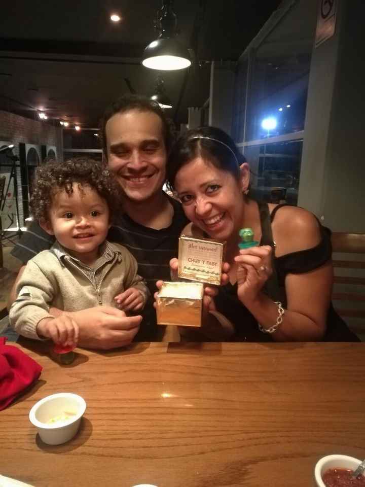 Al pequeño le dimos la comisión de pajecito