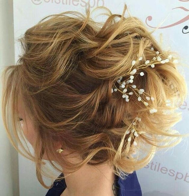 Novias con cabello muy corto? - 1