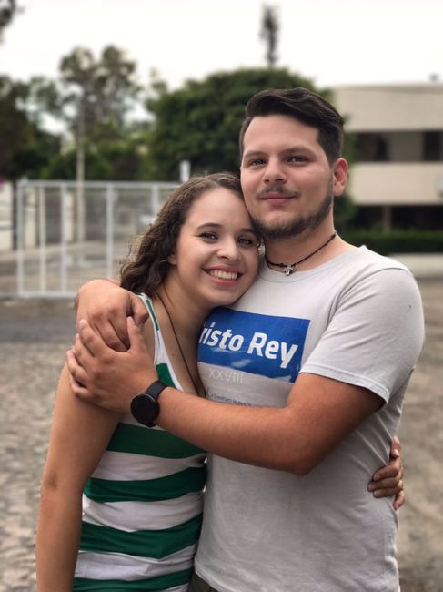 La foto 6 años después en el mismo lugar