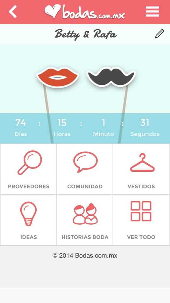 ¡¡¡ App en el cel de bodas.com.mx !!! - 1