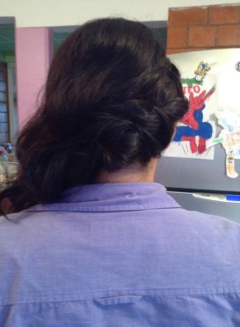 Mi primera prueba de maquillaje y peinado - 3