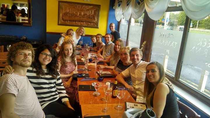 Celebración familia inglesa