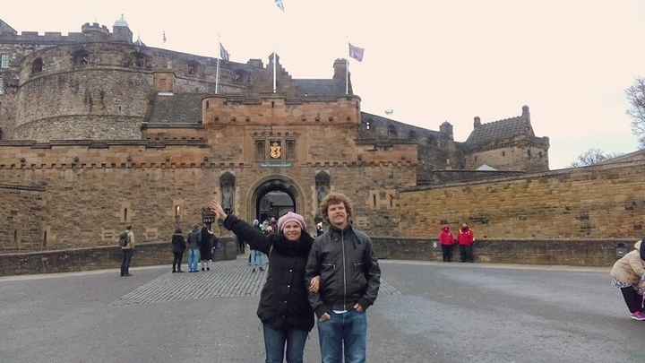 Castillo de Edimburgo!