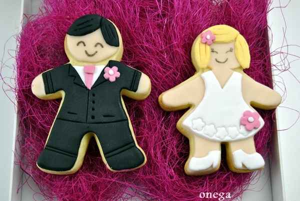Recuerditos para boda galletas decoradas - 1