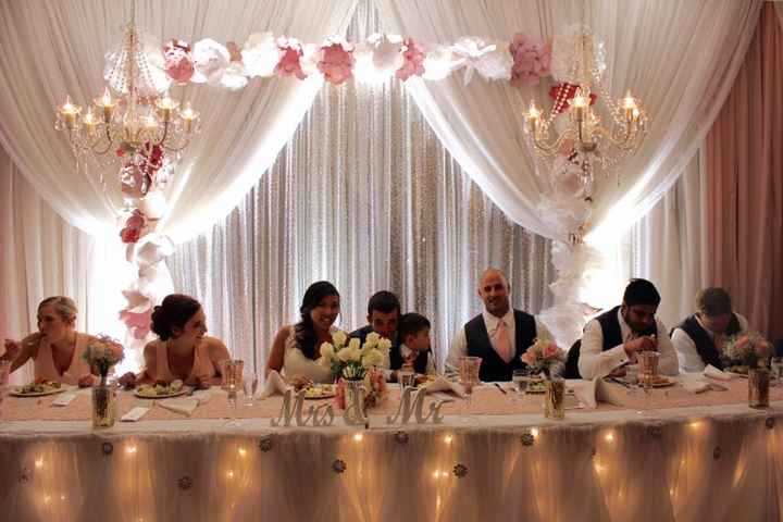 También se pueden colocar en arco 