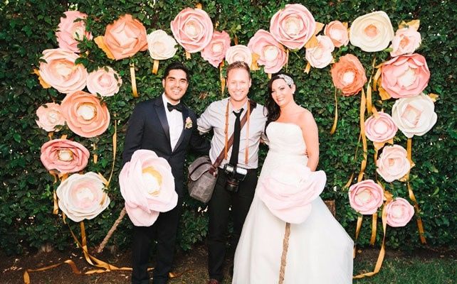 Arcos de flores gigantes 