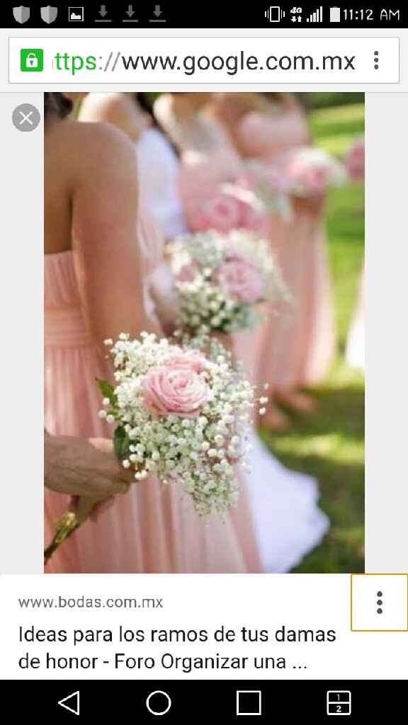 Las damas llevan ramo? - 1