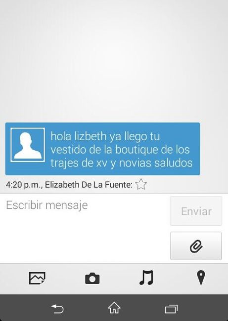 Llegó mi vestido.! - 1