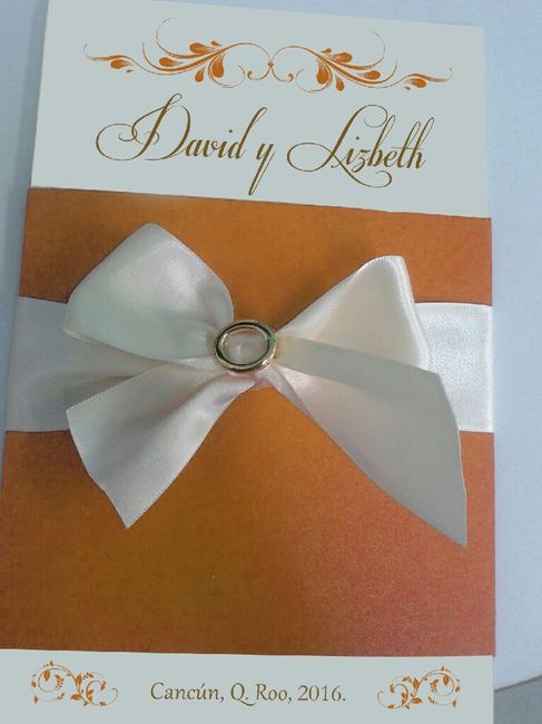 Las invitaciones en naranja - 2