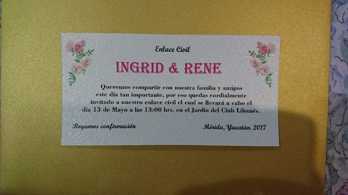 Invitaciones (menos de 50) - 1