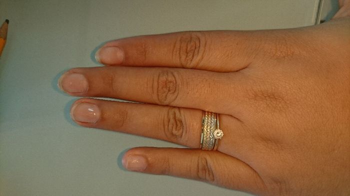  Argolla de matrimonio + Anillo de Compromiso - 1