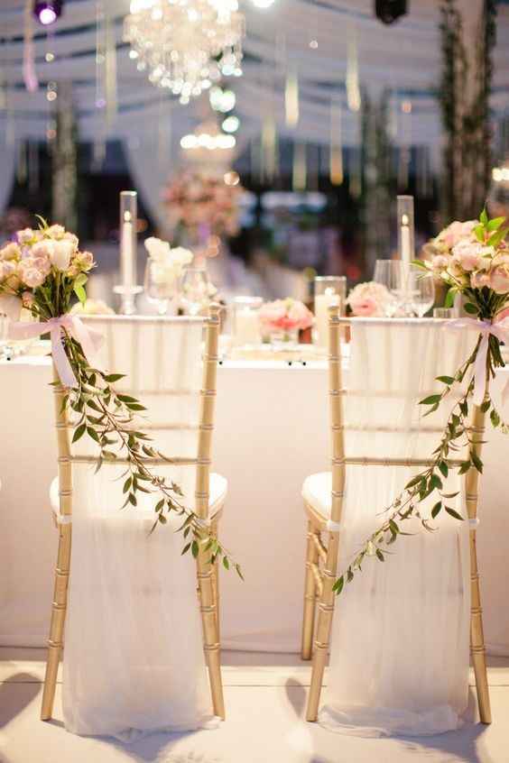 Decoración Silla de Novios Ideas 