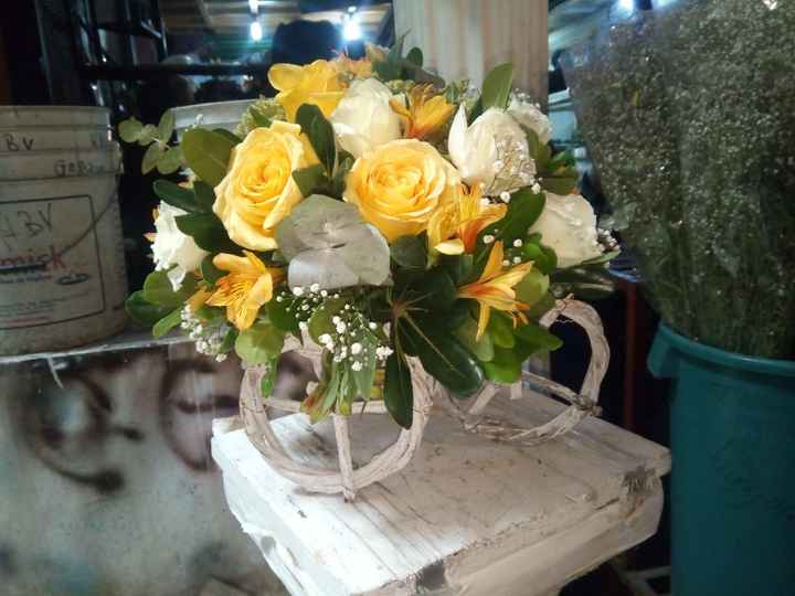 Centros de mesa! Listos!!! - 2