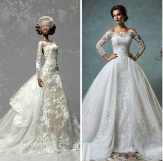 Mi look de novia barbie... karina - 3