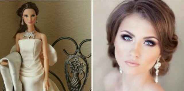 Mi look de novia barbie... karina - 6