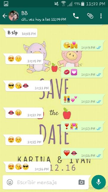 A presumir prometidos & esposos ? - 1