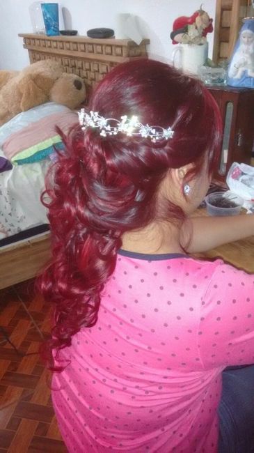 Mi prueba maquillaje&peinado :) - 2