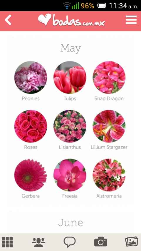 Flores para tu boda acorde al mes que te casas - 1