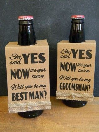 Una cerveza para los bestman