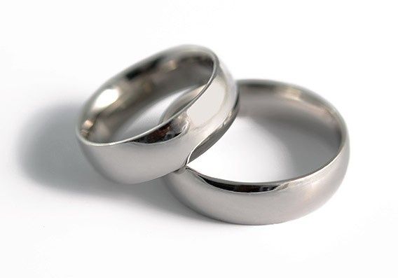 Estilos en argollas de matrimonio 8